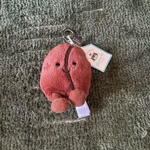 Jellycat Rust Plush Bag Charm